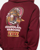 Mitchell & Ness Queensland Maroons XXXX Toad Box Hoodie Maroon