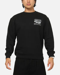 Huf X Greddy Retro Mod Crewneck Black