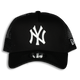 New Era New York Yankees 9FORTY A-Frame Trucker Black