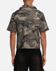 XXIII Washed Camo Button Up Shirt Camo