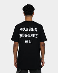 Father Forgive Me FFM Logo T-Shirt Black
