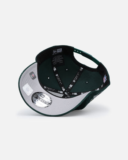 New Era Los Angeles Chargers 'Dark Green Cord' 9FORTY A-Frame Corduroy Snapback Dark Green