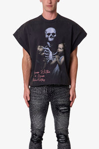 MNML Dream Cut-Off Tee Washed Black