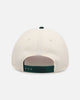 New Era Los Angeles Dodgers 'Pink Satin Hearts Green' 9FORTY A-Frame Snapback Chrome/Dark Green