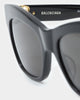 Balenciaga Dynasty Butterfly Sunglasses Black/Gold