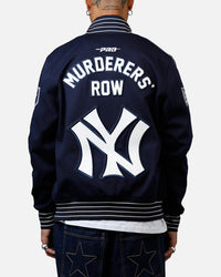 Pro Standard New York Yankees Double Knit Jacket Navy