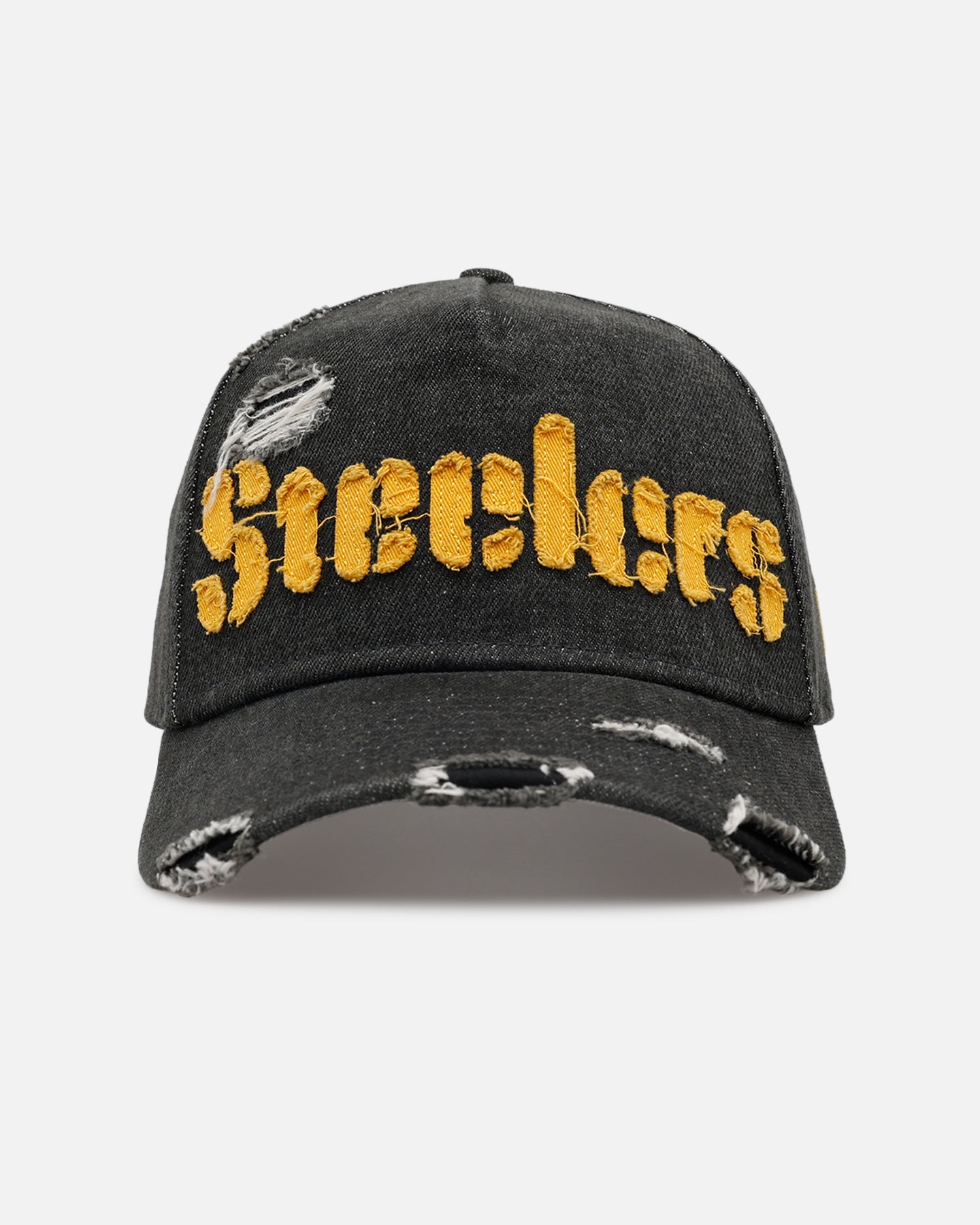 New Era Pittsburgh Steelers 'Distressed Denim 2.0' 9FORTY A-Frame