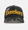 New Era Pittsburgh Steelers 'Distressed Denim 2.0' 9FORTY A-Frame Strapback Black