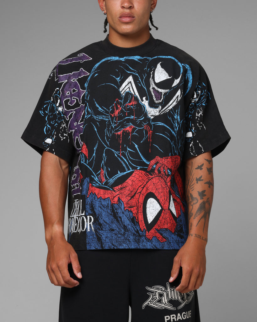 Loiter Marvel Venom Boxy T-Shirt Black | Culture Kings US