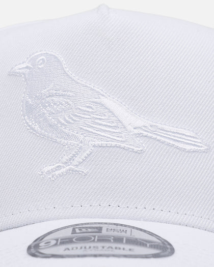 New Era Baltimore Orioles 'Easy White' 9FORTY A-Frame Snapback White/White