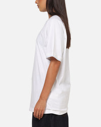 Adidas Chest Stripes Engineered T-Shirt White