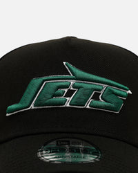 New Era New York Jets 'Black And Team Color' 9FORTY A-Frame Snapback Black/Official Team Color