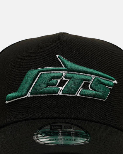 New Era New York Jets 'Black And Team Color' 9FORTY A-Frame Snapback Black/Official Team Color