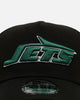New Era New York Jets 'Black And Team Color' 9FORTY A-Frame Snapback Black/Official Team Color