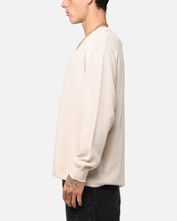 XXIII Textured Long Sleeve T-Shirt Sand