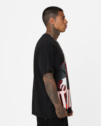 Goat Crew X Naruto Itachi Vintage T-Shirt Black Wash