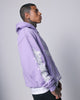 Loiter Rave Zip Hoodie Lilac