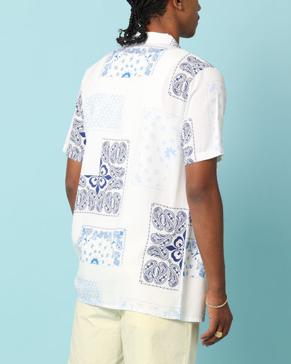 Carré Fragment Button Up Shirt White