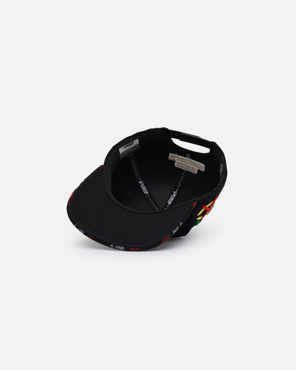 Pro Standard Chicago Blackhawks Pro Prep Plaid Snapback Black