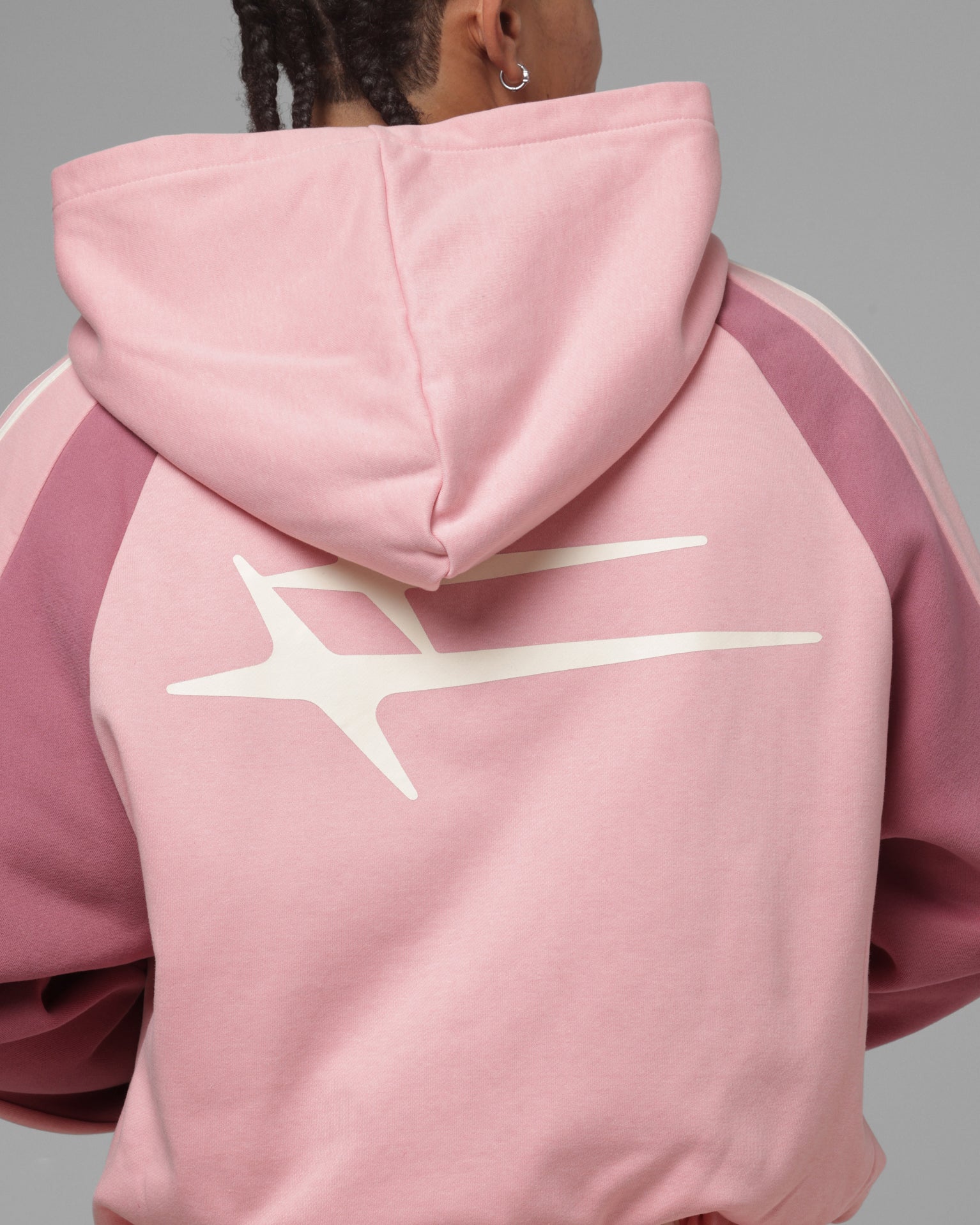 Loiter Hybrid Tek Zip Hoodie Pink | Culture Kings US