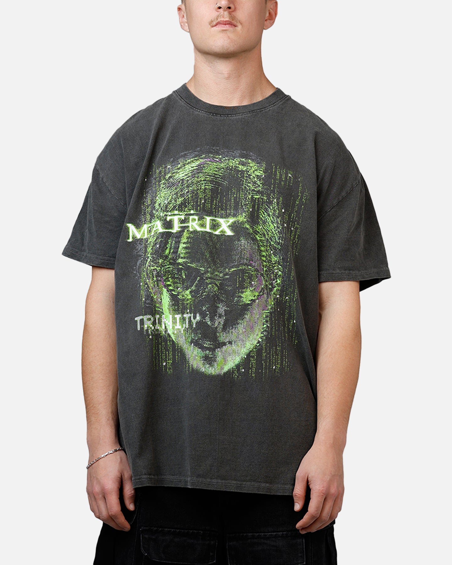 73Studio X The Matrix Trinity Heavyweight T-Shirt Black | Culture