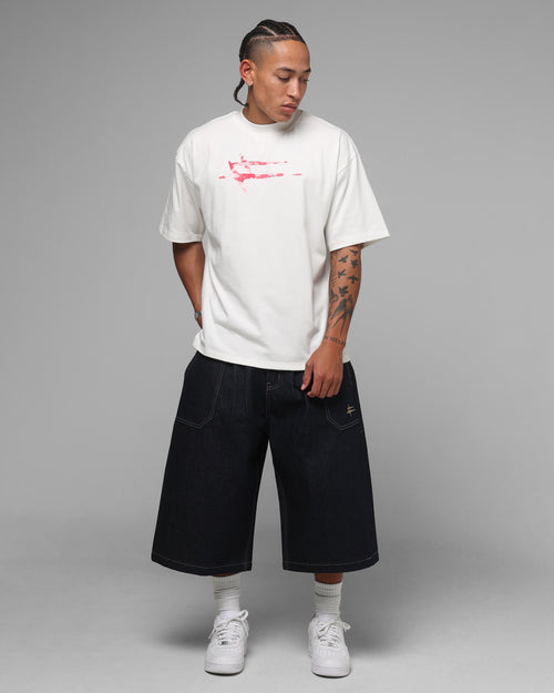 Loiter Shibuya Pleated Jorts Indigo