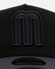 New Era Mexico National Baseball Team 'Stealth' 9FORTY A-Frame Snapback Black/Charcoal