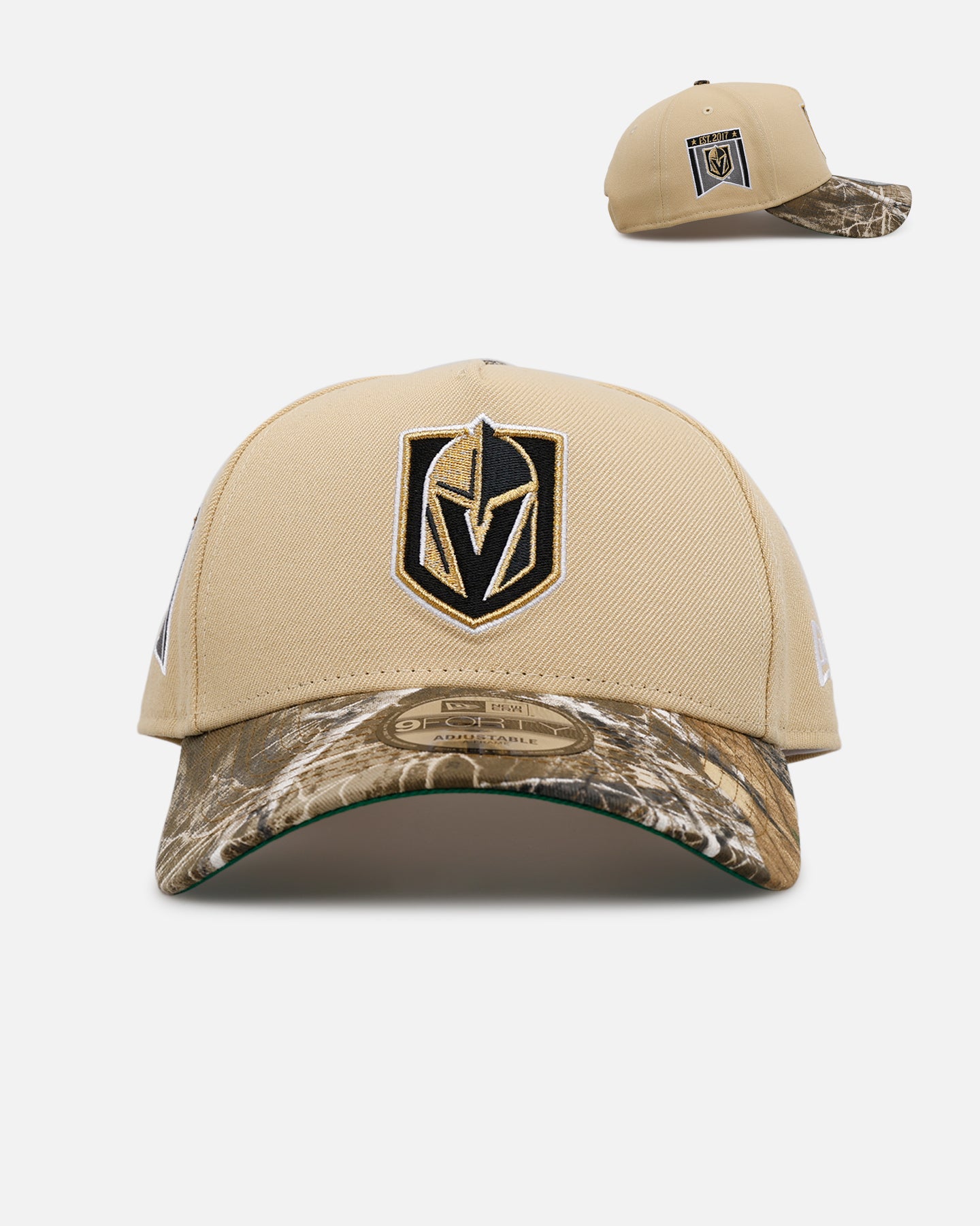 New Era Vegas Golden Knights 'Realtree Visor' 9FORTY A-Frame