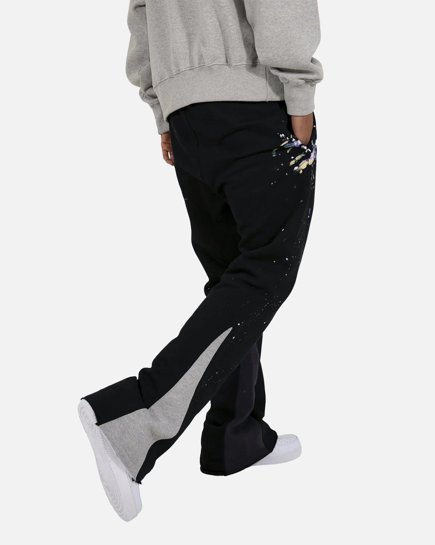 その他 mnml sweatpants black s MNML Contrast Bootcut Sweat Pants Black | Culture Kings US