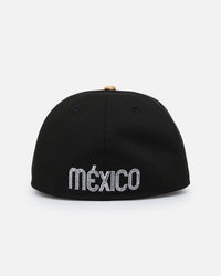 New Era Mexico National Baseball Team 59FIFTY Fitted Black Metallic