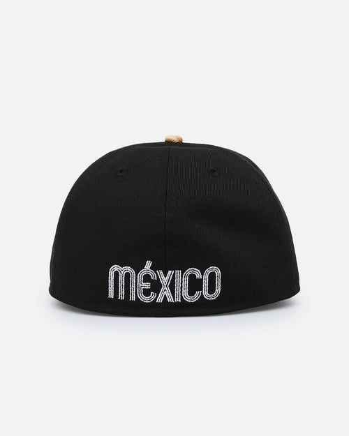 New Era Mexico National Baseball Team 59FIFTY Fitted Black Metallic