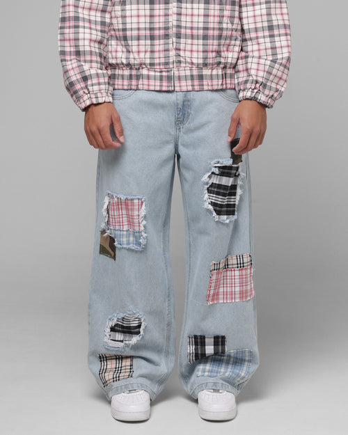 Loiter Patchwork Jeans Denim