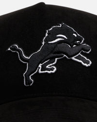 47 Brand Detroit Lions 'Ultrasuede' 47 MVP Strapback Black/White