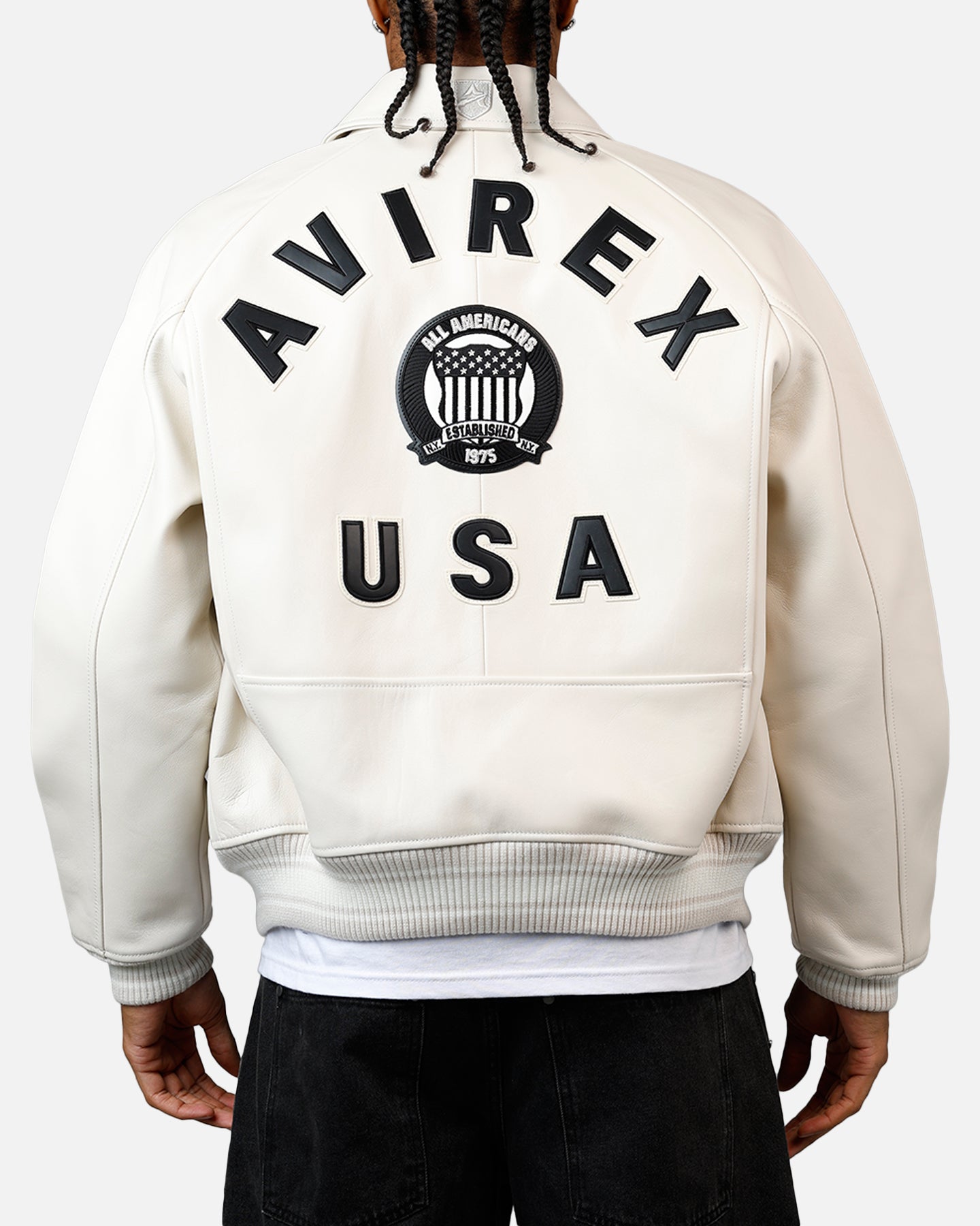 AVIREX（アヴィレックス）U.S.A. ロゴ パファーダウンジャケット Avirex Icon Jacket Tofu | Culture Kings US
