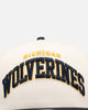New Era Michigan Wolverines 'Vintage Arch Logo' 9FORTY A-Frame Snapback Official Team Colors