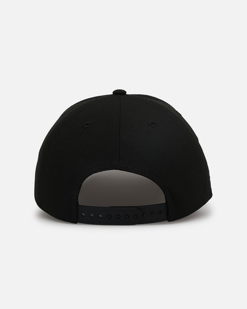 New Era Houston Astros 'Metallic Wordmark' 9FORTY A-Frame Snapback Black
