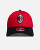 New Era AC Milan 'Contrast Scarlet' 9FORTY Strapback Red