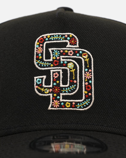 New Era San Diego Padres 'Floral Forever' 9FORTY A-Frame Snapback Black