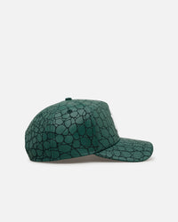 New Era New York Yankees 'Croc Skin 2.0' 9FORTY A-Frame Snapback Dark Green