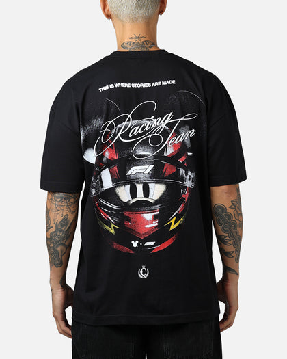 Culture Kings Disney x Formula 1® Mickey Helmet Vintage T-Shirt Black