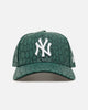 New Era New York Yankees 'Croc Skin 2.0' 9FORTY A-Frame Snapback Dark Green