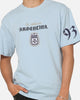 Majestic Athletic Argentina Halftone Crest T-Shirt Argentina Blue