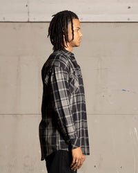 Saint Morta Mulberry Long Sleeve Flannel Shirt Khaki Green