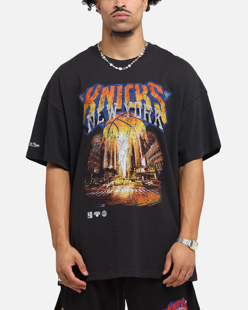 Mitchell & Ness New York Knicks The Garden T-Shirt Faded Black