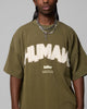 Loiter Human Box T-Shirt Vintage Khaki
