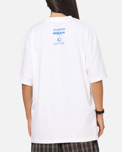 Culture Kings X Atlassian Williams F1 Team Heavy T-Shirt White