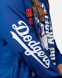 Pro Standard Los Angeles Dodgers Mookie Betts Avatar Hoodie Blue