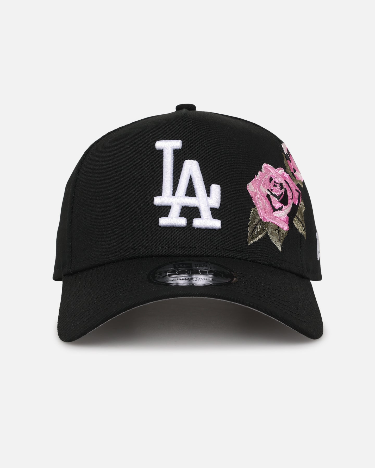New Era Los Angeles Dodgers 'Pink Rose Embroidery' 9FORTY A-Frame