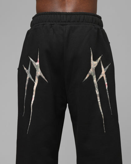 Loiter Premium Hybrid Sweat Pants Black/Camo
