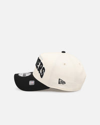 New Era Las Vegas Raiders 'Vintage Arch Logo' 9FORTY A-Frame Snapback Official Team Colors